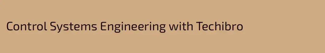 Control Systems Engineering with Techibro